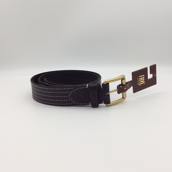 Frye Accessories - Frye Dark Brown Belt Medium